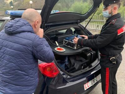 Alla guida in stato di ebrezza, arrestato dai carabinieri