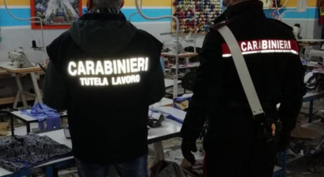 Arrestati titolari azienda tessile per sfruttamento manodopera clandestina