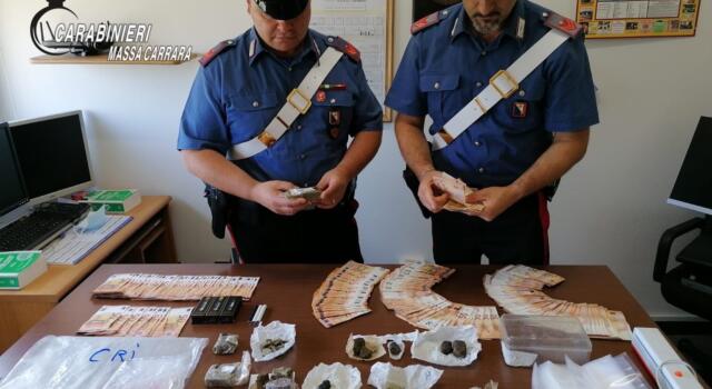 Operazione antidroga Aulla: sequestrate sostanze stupefacenti e soldi, due arresti