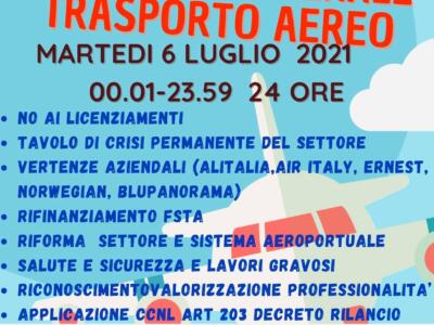 Sciopero 24h Aeroporti Firenze – Pisa