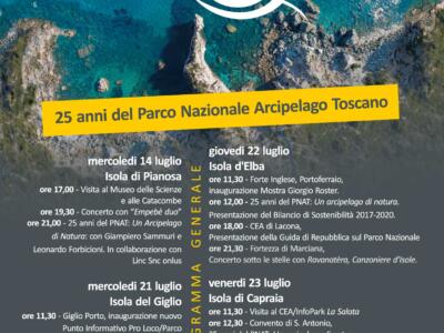 25 anni dalla nascita del Parco Nazionale Arcipelago Toscano: gli eventi