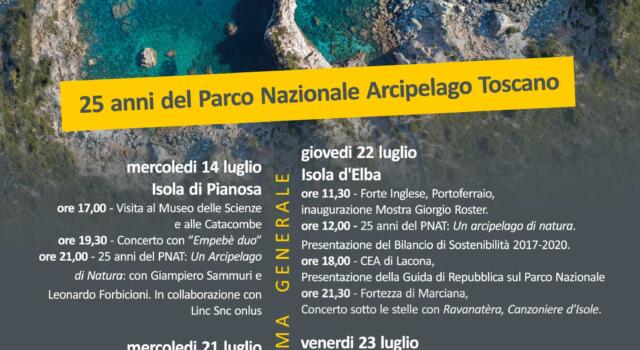 25 anni dalla nascita del Parco Nazionale Arcipelago Toscano: gli eventi