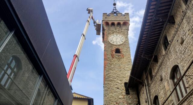 Palazzo Pretorio, al via l’intervento di monitoraggio e messa in sicurezza della torre