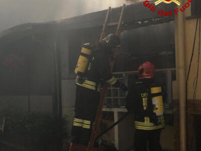 Firenze: incendio al ristorante