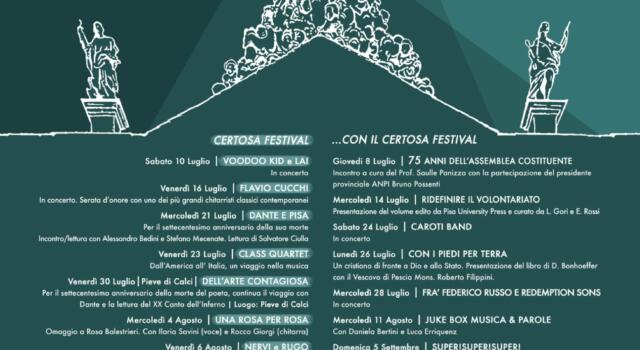XXI° edizione del Certosa Festival