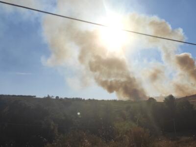 Incendio a Bagni di Lucca