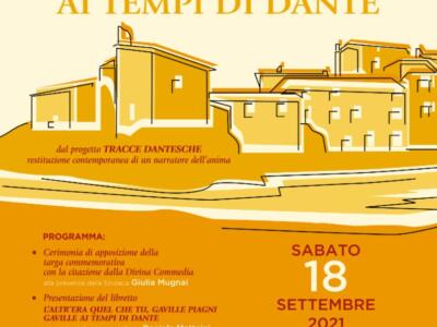 Viaggio con Dante a Gavillaccio: appuntamento sabato pomeriggio