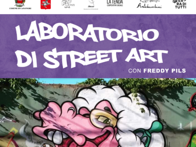 #Cheparcovuoi: il primo laboratorio di street art al Parco Cantuccio di Capannori