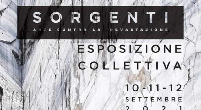 Al via &#8220;Sorgenti- arte contro la devastazione&#8221; a Carrara dal 10 al 12 settembre