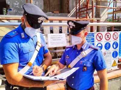 Controlli straordinari su  irregolarità ai cantieri edili