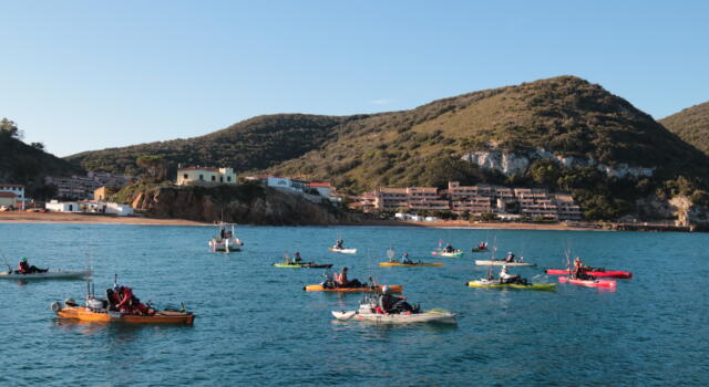 Isola del Giglio protagonista con il primo trofeo nazionale di &#8220;Kayak fishing&#8221;