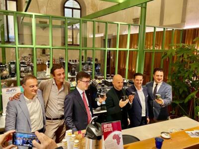 Inaugurata a Firenze la Scuola del Caffè alla presenza del sindaco Dario Nardella