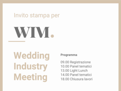 Matrimoni, a Siena il Wedding Industry Meeting 2021 con big del settore