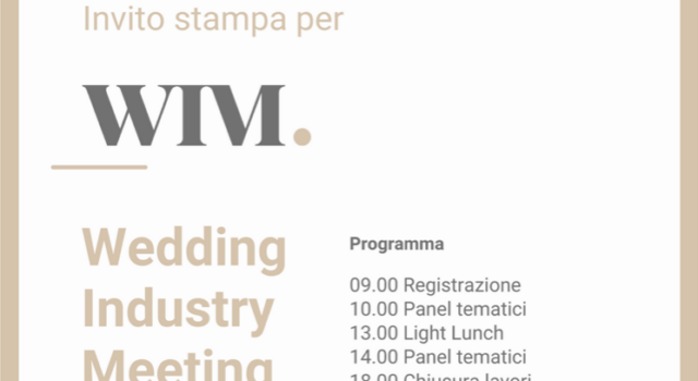 Matrimoni, a Siena il Wedding Industry Meeting 2021 con big del settore