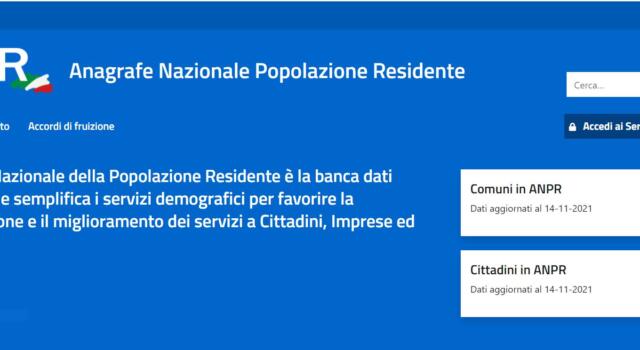 Da oggi certificati anagrafici online gratuiti