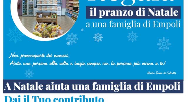 Emporio Solidale, a Natale puoi regalare un pranzo a una famiglia in difficoltà di Empoli