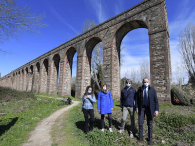 Acquedotto del Nottolini: approvato il progetto per il consolidamento delle arcate terminali lato nord