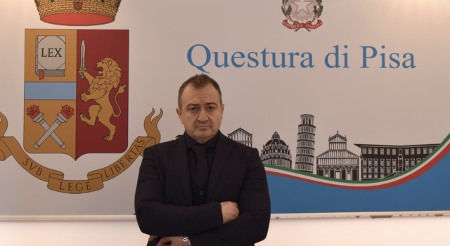 La Questura di Pisa ha un nuovo Vicario del questore: Rodolfo Ruperti