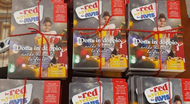 Donazione sangue: Avis lancia campagna per feste di Natale