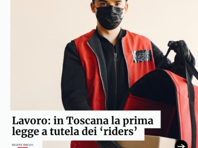 Rider: Mazzeo, Toscana  apripista per direttiva Eu