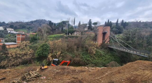 Frana di Grazzano, partiti i lavori di messa in sicurezza: opere in 10 mesi