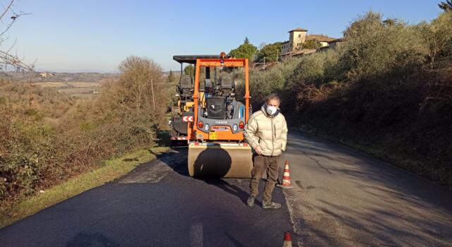 Barberino Tavernelle, conclusi gli interventi di asfaltatura di via Senese e Morrocco-Sambuca