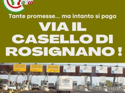 Futuro Civico: “L’obolo di Rosignano vergogna d’Italia”