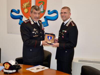 Visita del Comandante Interregionale dei Carabinieri a Massa e Carrara