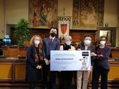 La Fondazione Pitigliani dona un ecografo al Centro di Prevenzione Oncologica di Prato