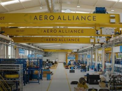 Ad Avenza il nuovo stabilimento Aero Alliance, Giani: “Salto di qualità per l’economia toscana”