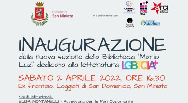 Nuova sezione per i diritti LGBTQIA+ alla Biblioteca &#8220;Luzi&#8221;. Sabato 2 l&#8217;inaugurazione
