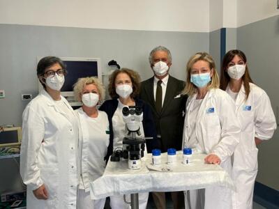 Nuovo microscopio donato dall’associazione DO.RI.TA, alla pneumologia di Livorno