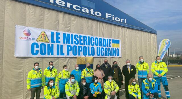 Ucraina, parte convoglio delle Misericordie per portare medicinali e portare in Italia donne e bambini