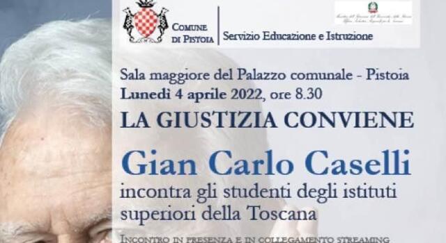 Gian Carlo Caselli: la giustizia conviene, torna a Pistoia il magistrato simbolo della lotta alla mafia