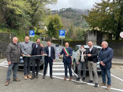 Bagni di Lucca, inaugurate le 8 postazioni di ricariche per veicoli elettrici