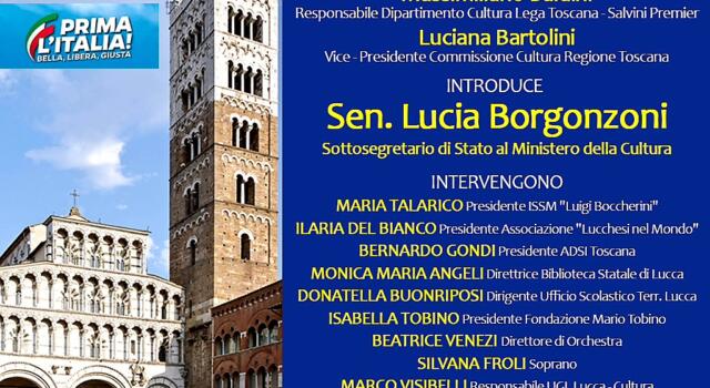 Cultura: Lucia Borgonzoni, sottosegretario al Ministero della Cultura, incontra le realtà del territorio
