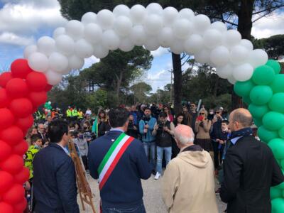 Da Marina a Tirrenia in bici: inaugurato il nuovo tratto della ciclopista del Trammino