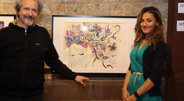 Cultura: inaugurata la mostra “Esin” dell’artista turca Lara Tunna￼