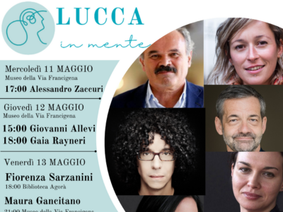 Al via il Festival sul cervello “Lucca in Mente”, tra gli ospiti Allevi, Gamberale, Farinetti￼