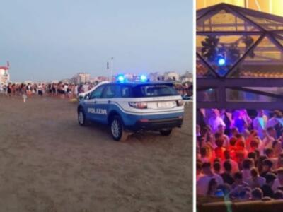 Discoteca abusiva in spiaggia, un centinaio i partecipanti