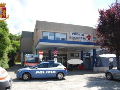 Ospedale di Grosseto, due interventi della Polizia di stato nella giornata di lunedì