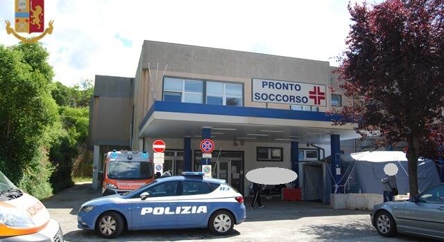 Ospedale di Grosseto, due interventi della Polizia di stato nella giornata di lunedì