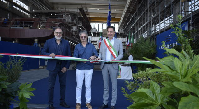 Inaugurato il secondo sito produttivo di Rossinavi a Navicelli, Pisano: ”Abbiamo fatto bene ad investire se quest’area”