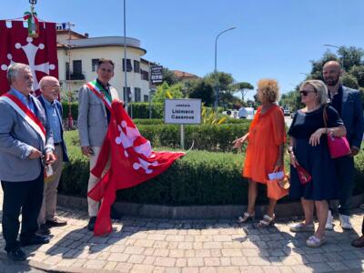 Tirrenia: rotatoria intitolata a Lisimaco Casarosa