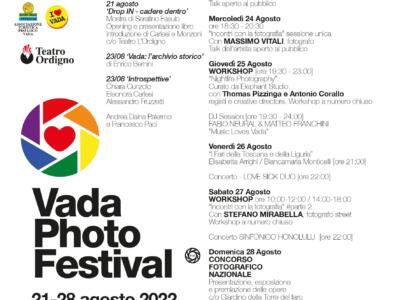 “Vada Photo Festival”, Dal 21 al 28 agosto una settimana di eventi tra workshop, incontri, presentazioni e tanto altro