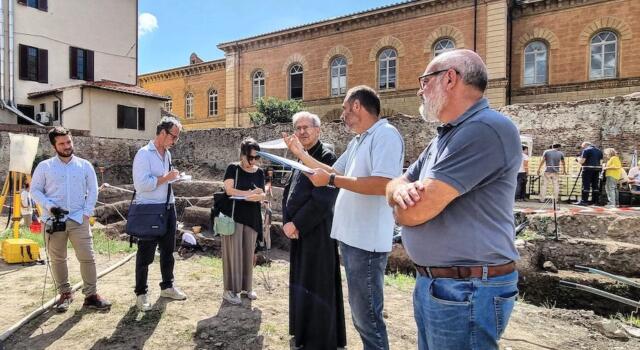 Dagli scavi di San Sisto emergono le tracce di Pisa in epoca romana e altomedievale