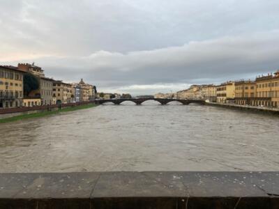 Maltempo: Scolmatore Arno aperto alle 21 per alleggerire piena su Pisa