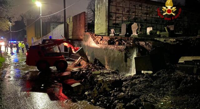 Danni per il maltempo a Prato: oltre 20 gli interventi dei Vigili del Fuoco