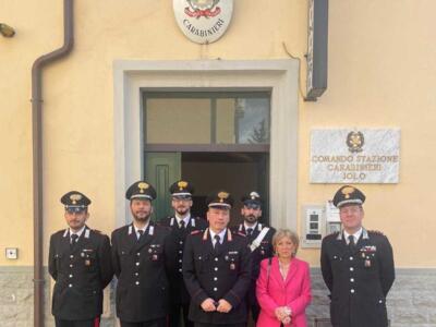 Il Prefetto di Prato in visita alla stazione dei carabinieri di Jolo