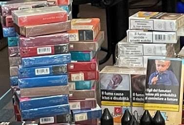 ADM ha scoperto un bar che vendeva sigarette e accessori per fumatori senza autorizzazione